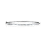 18K Solid Gold Lab Grown Diamond Bangle Bracelet | Riyanika Jewels