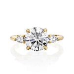 14K 1.5ct Lab Grown Diamond Round Cut Solitaire Engagement Ring