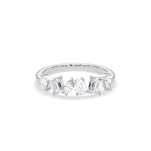 1.5 CT Multi Shape Natural Diamonds Band