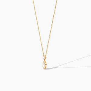 18k Solid Gold Lab Grown Marquise Cut Drop Necklaces For Women | Riyanika Jewels