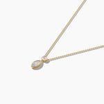 14K Lab Grown Diamond Marquise Cut Necklace