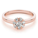 14K 0.25ct Natural Diamond Ring