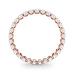 14K Lab Grown Diamond Eternity Band