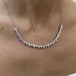 14K 3.24ct Lab Grown Diamond Round Cut Necklace
