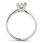 14K 1ct Lab Grown Diamond Princess Cut Solitaire Engagement Ring