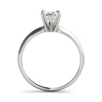 14K 1ct Lab Grown Diamond Marquise Cut Solitaire Engagement Ring