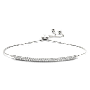 14K 0.5ct Natural Diamond Bracelet