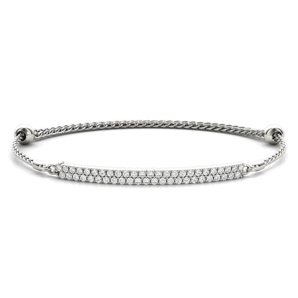 14K 0.5ct Natural Diamond Bracelet
