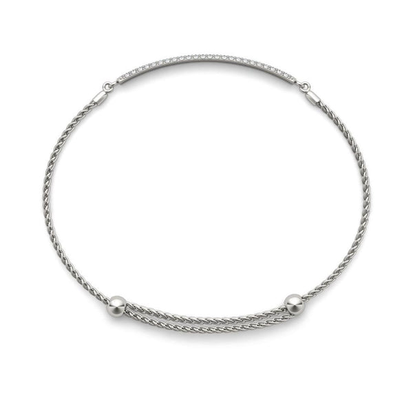 14K 0.75ct Lab Grown Diamond Bracelet