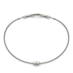 18K Solid Gold 0.50 Ct Lab Grown Diamond Infinity Bracelet - Alternate Angle | Riyanika Jewels