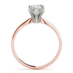 14K 1ct Lab Grown Diamond Pear Cut Solitaire Engagement Ring