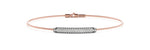 14K 0.33ct Lab Grown Diamond Pave Bangle