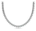 14K 6ct Lab Grown Diamond Tennis Necklace