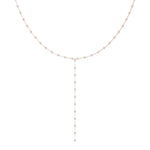 14K 2.625ct Natural Diamond Lariat Necklace