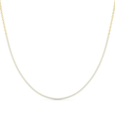 14K Lab Grown Diamond Eternity Necklace
