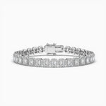 14K Natural Diamond Halo Bracelet