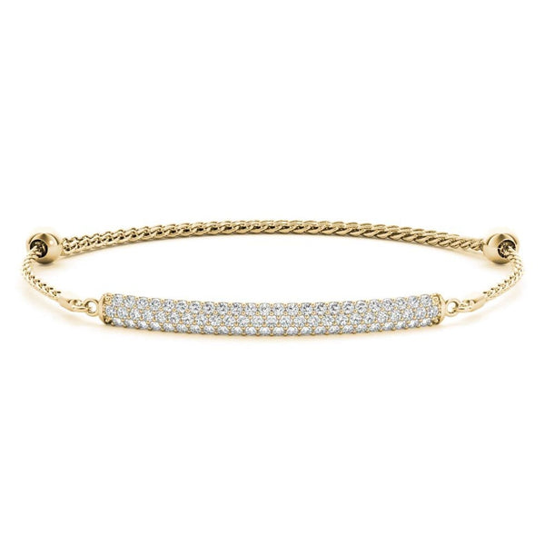 14K 0.75ct Lab Grown Diamond Bracelet