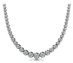 14K 5ct Lab Grown Diamond Tennis Necklace