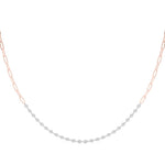 14K 0.75ct Natural Diamond Chain Necklace