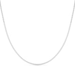 18K Solid Gold Half-Eternity Natural Diamond Bar Necklace - View 9 | Riyanika Jewels