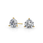14K 1ct Natural Diamond Stud Earrings