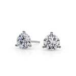 14K 1ct Lab Grown Diamond Stud Earrings