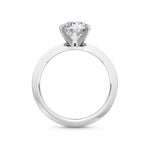 14K 1ct Lab Grown Diamond Round Cut Solitaire Ring