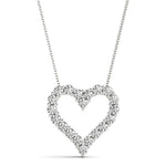 14K 0.6ct Natural Diamond Pendant Necklace