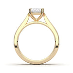 14K 1ct Lab Grown Diamond Oval Cut Solitaire Engagement Ring