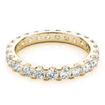 14K Natural Diamond Eternity Band