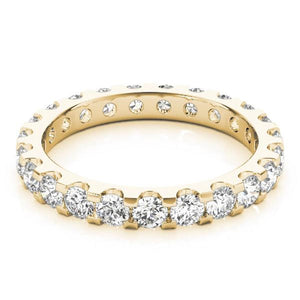 14K Natural Diamond Eternity Band