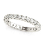 14K Natural Diamond Eternity Band