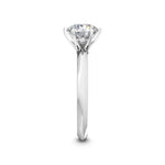 14K 1ct Lab Grown Diamond Round Cut Solitaire Ring