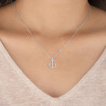 14K 0.11ct Lab Grown Diamond Pendant Necklace
