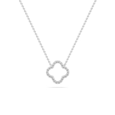 14K 0.27ct Natural Diamond Pendant Necklace