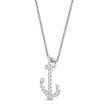 14K 0.11ct Lab Grown Diamond Pendant Necklace