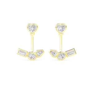 14K 1.33ct Lab Grown Diamond Stud Earrings