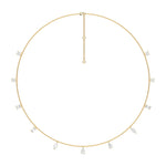 14K 3ct Lab Grown Diamond Necklace