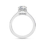 14K 1.5ct Natural Diamond Round Cut Solitaire Engagement Ring