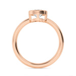 18K 1ct Lab Grown Diamond Oval Cut Solitaire Engagement Ring