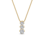 14K 1.49ct Lab Grown Diamond Pendant Necklace