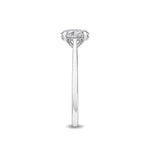 14K 1ct Lab Grown Diamond Oval Cut Solitaire Engagement Ring