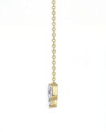 14K 2ct Lab Grown Diamond Marquise Cut Necklace