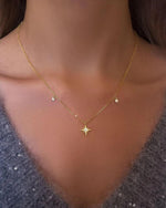 14K 0.2ct Natural Diamond Pendant Necklace
