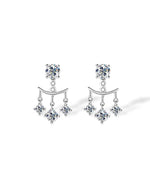 14K 2.4ct Natural Diamond Drop Earrings