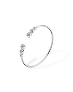 18K Solid Gold 1.8CT Natural Diamond Cuff Bracelet