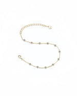 14K 0.6ct Natural Diamond Bezel Bracelet