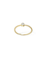 14K 0.1ct Lab Grown Diamond Ring