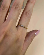 14K 0.1ct Lab Grown Diamond Ring