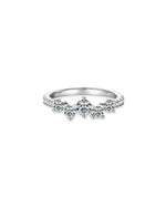 14K 0.7ct Natural Diamond Cluster Ring